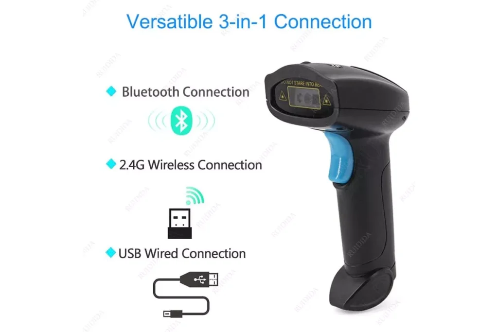 Бездротовий Bluetooth 2D сканер “RU2B” з авто-скануванням (без рук)