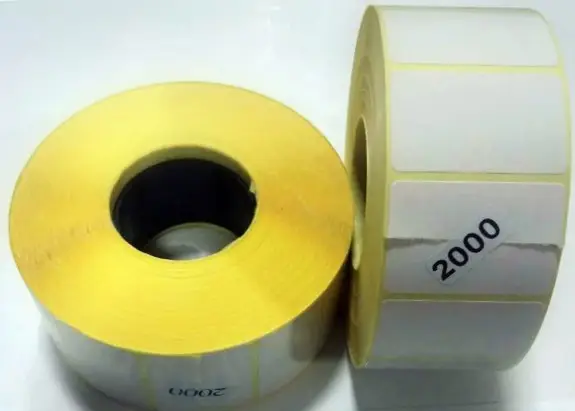 Термоетикетка T.Eco 40мм х 25мм / 2000 шт