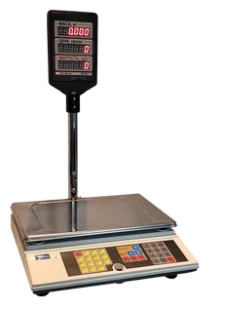 Ваги торговельні ВТА-60/15-5D-АС зі стійкою покупця (Промприлад)