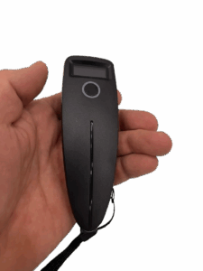 Міні-сканер штрих-кодів POS-W7 бездротовий з OLED дисплеєм та AI голосом